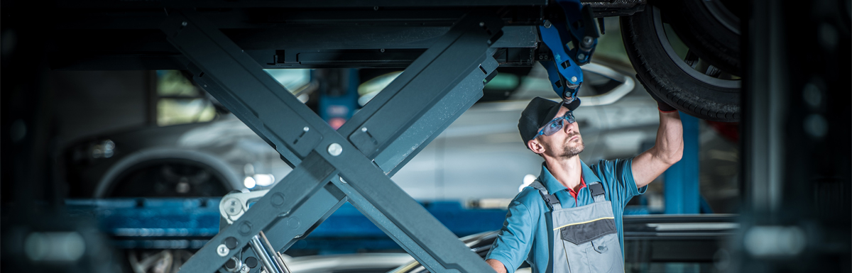 Mechanic doing some repair work on a vehicle - Car Repairs Whitstable